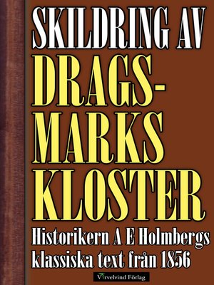 cover image of Skildring av Dragsmarks kloster år 1856